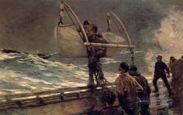  realismus - Das Notsignal Realismus Winslow Homer Marinemaler